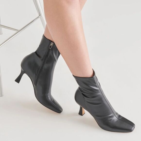 Dolce Vita Glamour Black Stella Heeled Boots size 9 - Picture 3 of 15